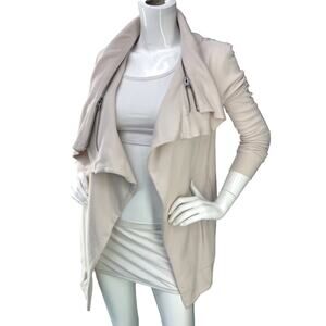 ALLSAINTS All Saints Women Size XS Dahlia Sweater Cardigan Asymmetrical Zip